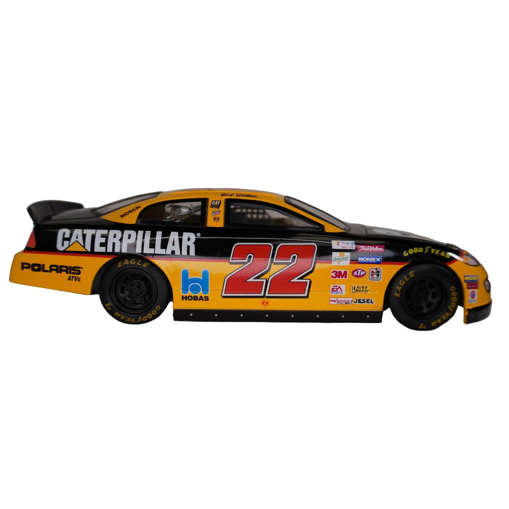 Ward Burton #22 Caterpillar Die-Cast NASCAR Stock Car Collectible No Box
