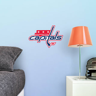 Washington Capitals - RealBig Logo Collection - Official NHL - Reusable Vinyl Wall Decals