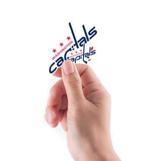 Washington Capitals - 5 Logo Minis Mixed Sizes - Official NHL - Reusable Vinyl Decals