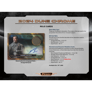 2024 Topps Dune Chrome Hobby Box