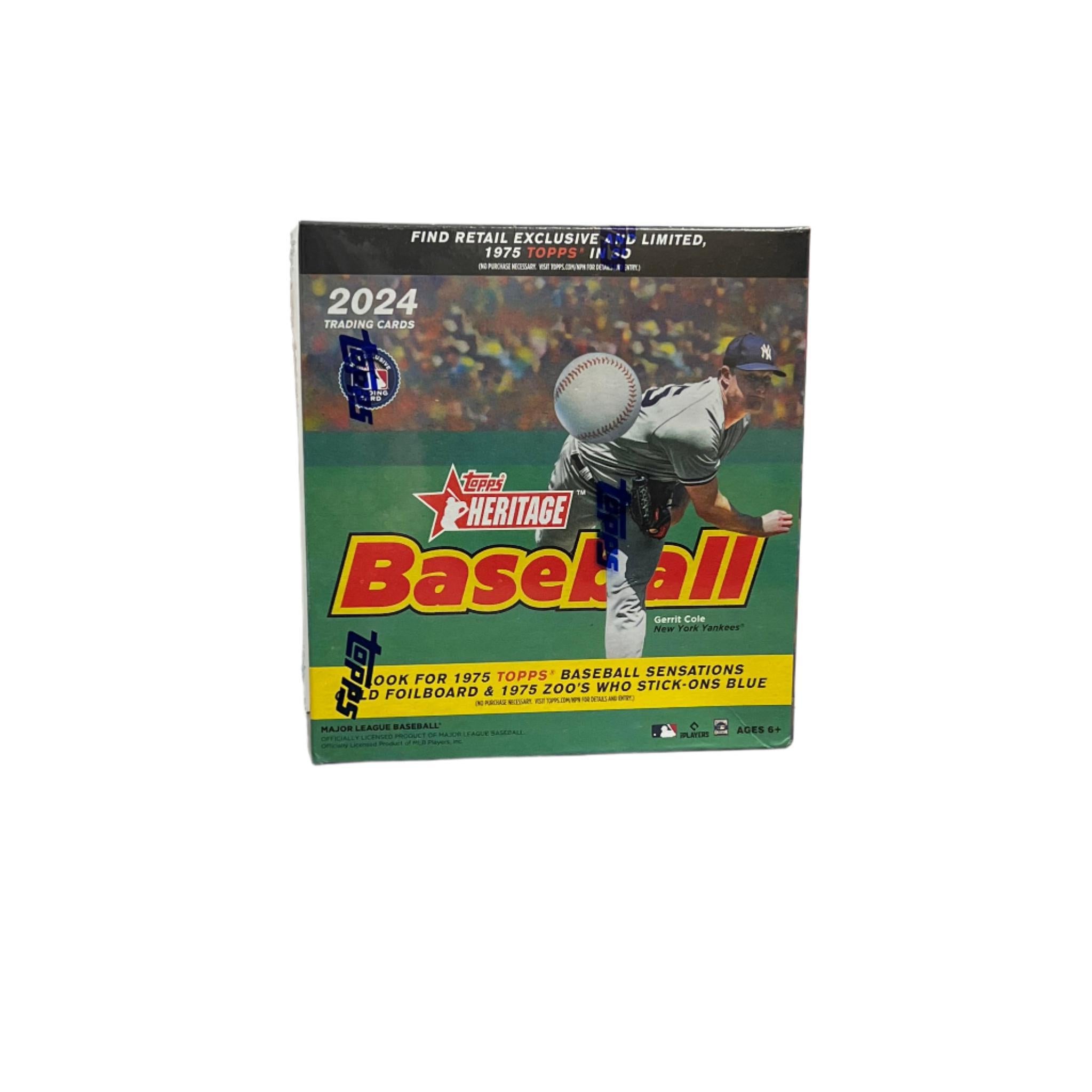 2024 Topps Heritage Spring Monster Retail Baseball Box
