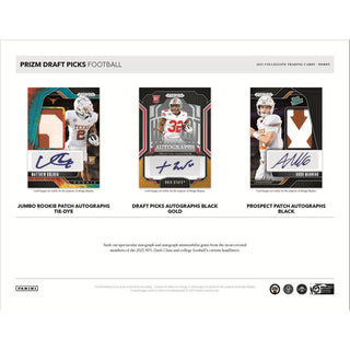 2025 Panini Prizm Draft Picks Collegiate Football Hobby Box