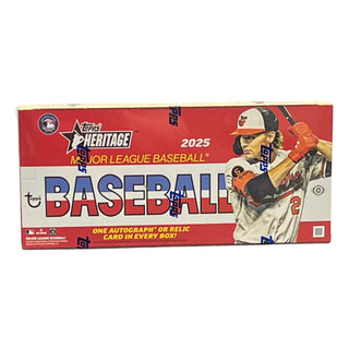 2025 Topps Heritage Baseball Hobby Box