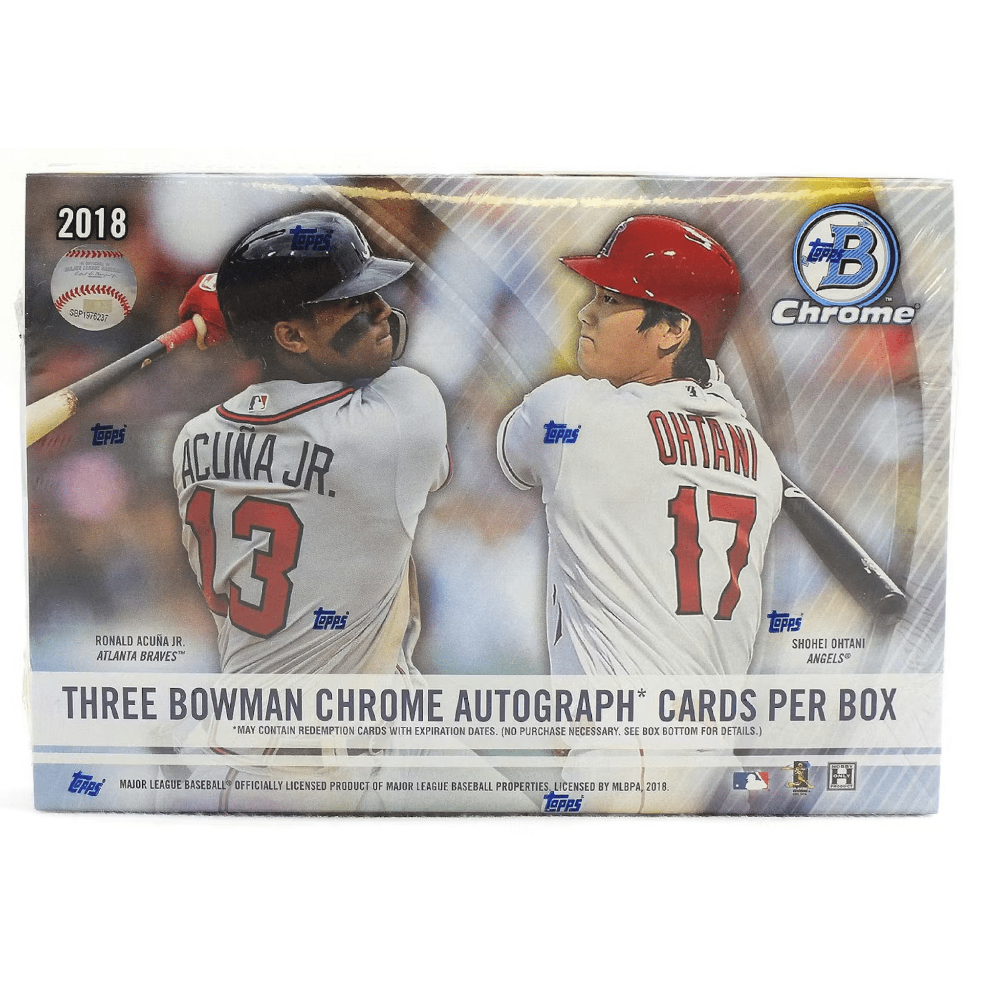 2018 Bowman Chrome Baseball HTA Choice Box