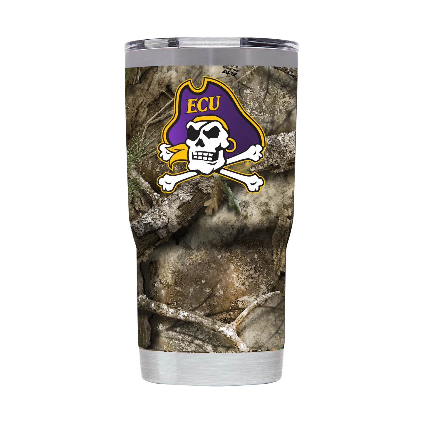 Tumbler: East Carolina Vault Realtree Camo - 20oz