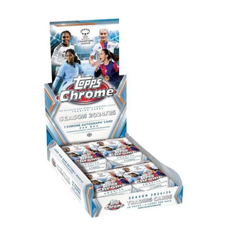 2024-25 Topps Chrome UEFA Women’s Champions League Soccer Hobby Box