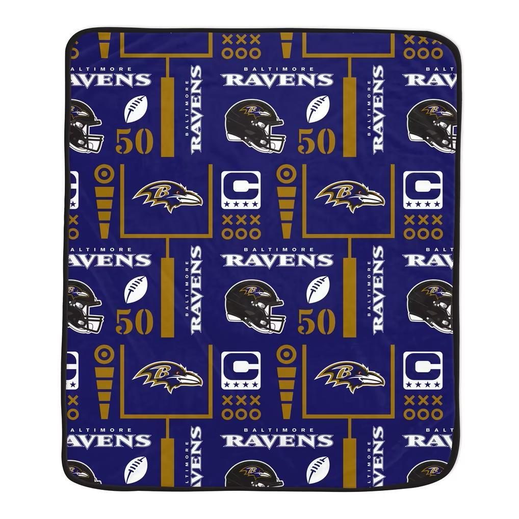 Baltimore Ravens Team Spirit 60" x 70" Ultra Soft Blanket