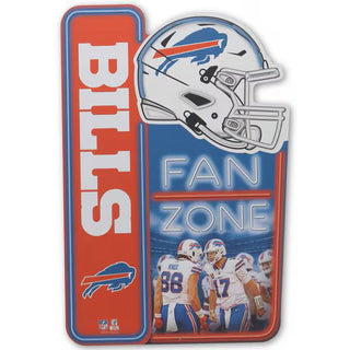 Wall Decor: Buffalo Bills – Fan Zone Metal Sign