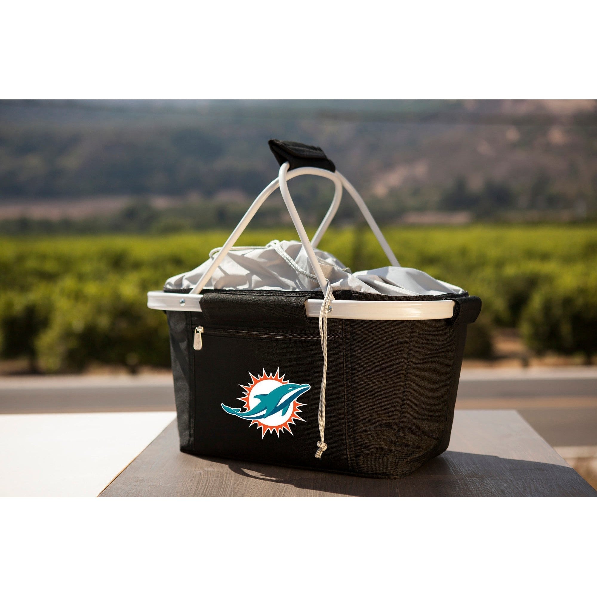 Miami Dolphins - Metro Basket Collapsible Cooler Tote