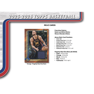 2025-26 Topps Basketball Jumbo Box