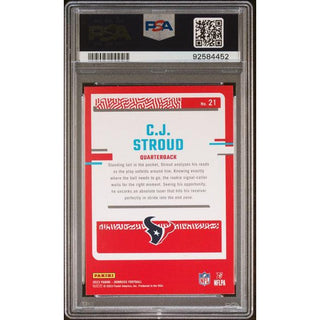 CJ Stroud 2023 Donruss The Rookies #21 - PSA 10