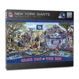 New York Giants Game Day at the Zoo 500 pc Puzzle