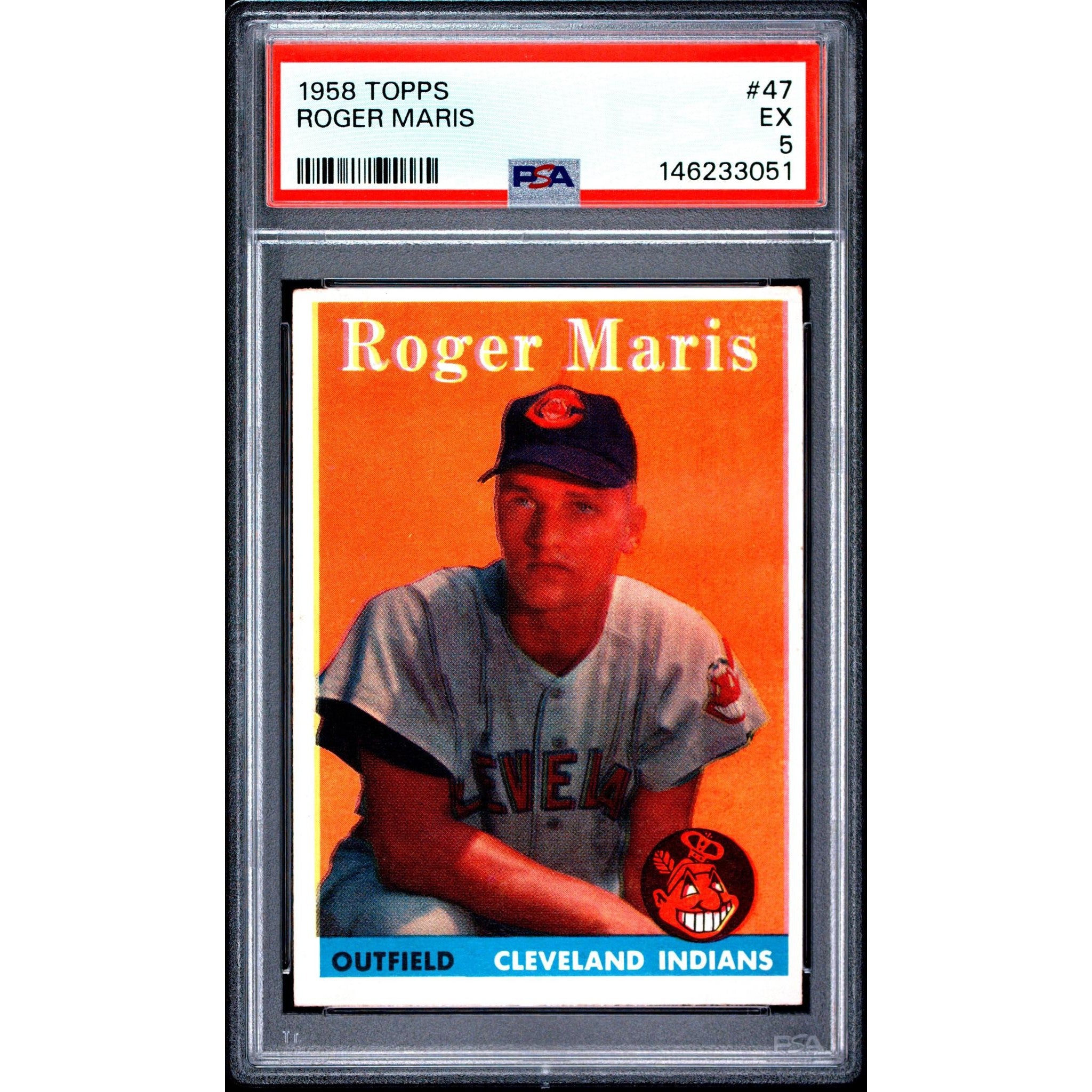 Roger Maris 1958 Topps #47 PSA 5