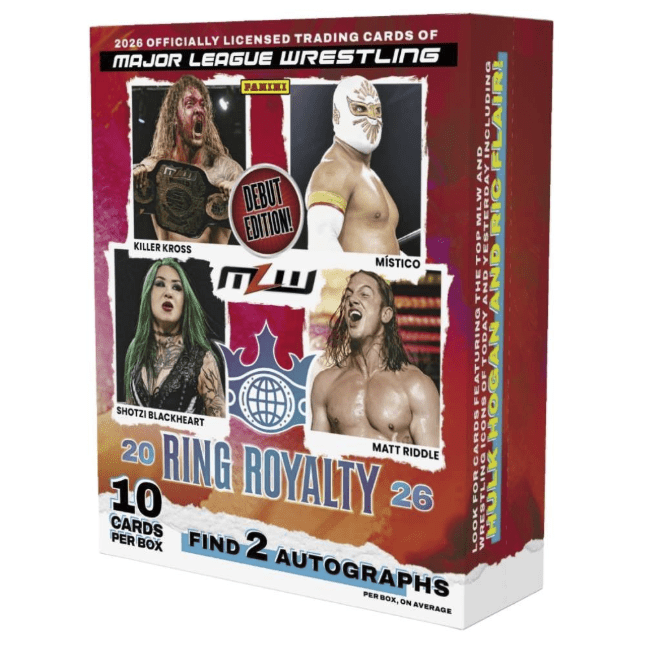 2026 Panini Ring Royalty Major League Wrestling Hobby Box