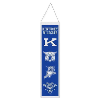 Kentucky Wildcats Wool Banner – 8" x 32"