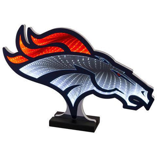 LED Infinity Logo Light: Denver Broncos