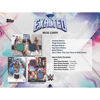 2025 Topps WWE Exalted Hobby Box