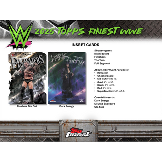 2025 Topps Finest WWE Hobby Box