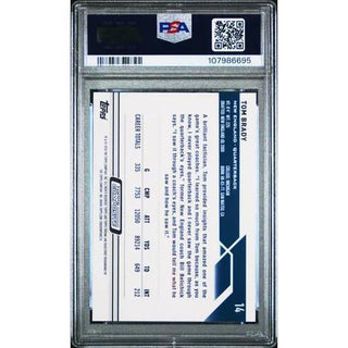 Tom Brady 2023 Topps Composite #14 PSA 9