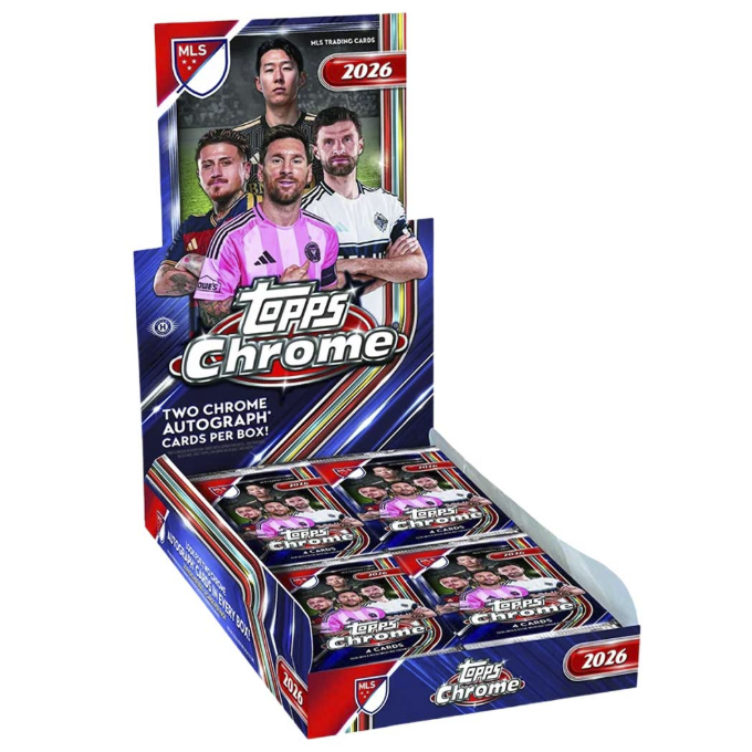 2026 Topps MLS Chrome Soccer Hobby Box