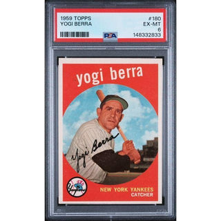 Yogi Berra 1959 Topps #180 PSA 6