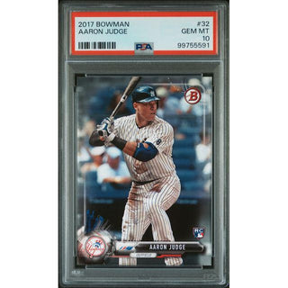Aaron Judge 2017 Bowman #32 PSA 10