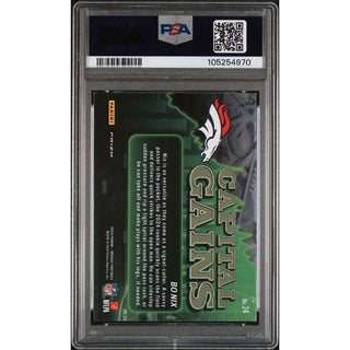 Bo Nix 2024 Panini Mosaic Capital Gains - Silver #24 PSA 9 – Graded Rookie