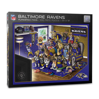Baltimore Ravens Purebred Fans 500 pc Puzzle