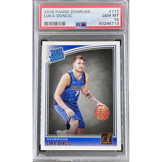Luka Doncic 2018 Panini Donruss #177 PSA 10