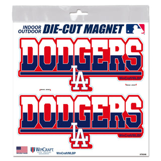 Los Angeles Dodgers Outdoor Magnets 2 pack