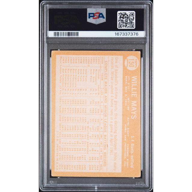 1964 Topps Willie Mays #150 PSA 2