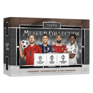 2024-25 Topps UEFA Club Competitions Museum Collection Soccer Hobby Box