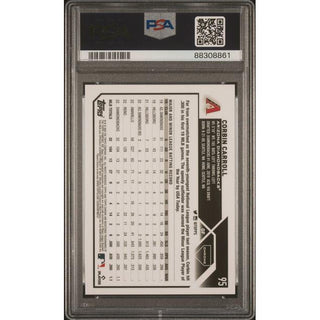 Corbin Carroll 2023 Topps Chrome Sepia #95 PSA 10