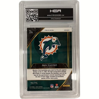Single Card: Dan Marino- Miami Dolphins - HGA 9.5 - Numbered 21/25