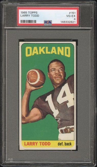 Larry Todd 1965 Topps #151 PSA 4