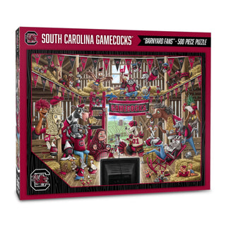 South Carolina Gamecocks Barnyard Fans 500 pc Puzzle
