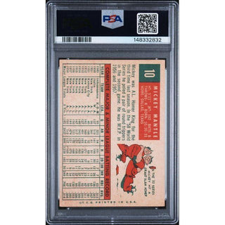 Mickey Mantle 1959 Topps #10 PSA 3