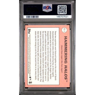 S.Ohtani/M.Trout 2018 Topps Heritage Combo #CC-1 PSA 9
