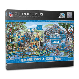 Detroit Lions Game Day at the Zoo 500 pc Puzzle