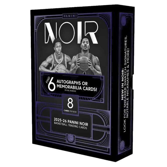 2025-26 Panini Noir Basketball Hobby Box