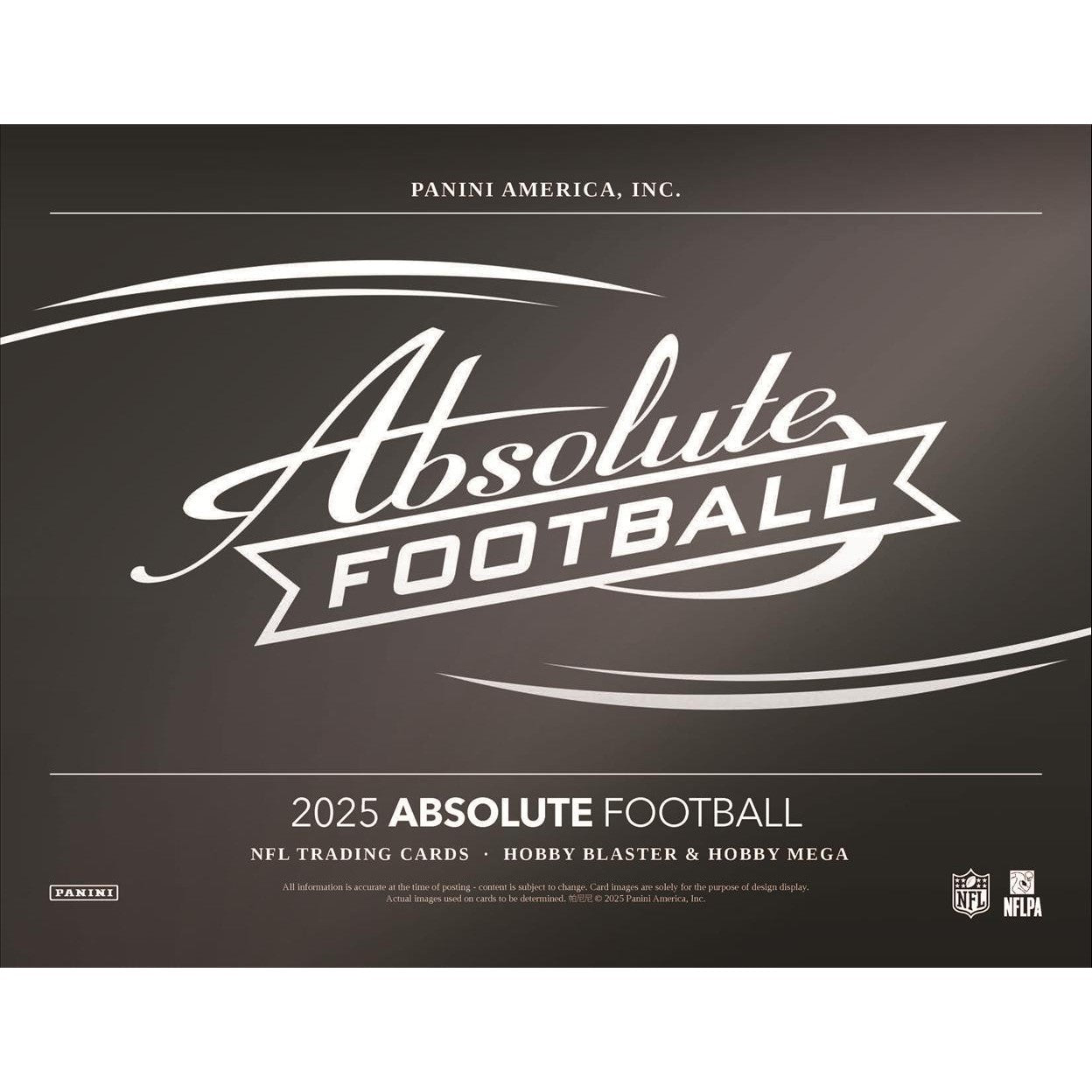 2025 Panini Absolute Football Hobby Mega Box