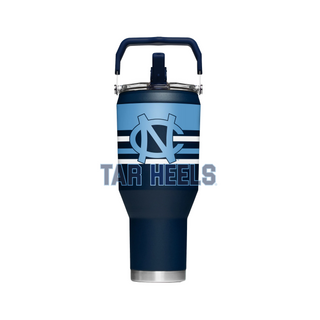 North Carolina Tar Heels - 40oz Carry Tumbler – Double-Wall Stainless Steel with Full-Color Logo