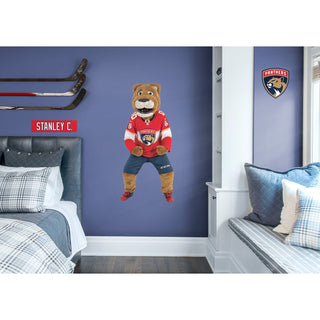 Stanley C. Panther - RealBig Mascot Collection - Official NHL - Florida Panthers - Reusable Vinyl Wall Decals