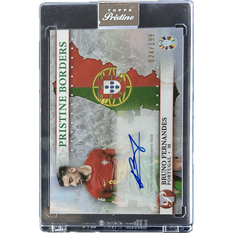 Bruno Fernandes 2023 Topps Pristine Road to UEFA EURO 2024 Certified A