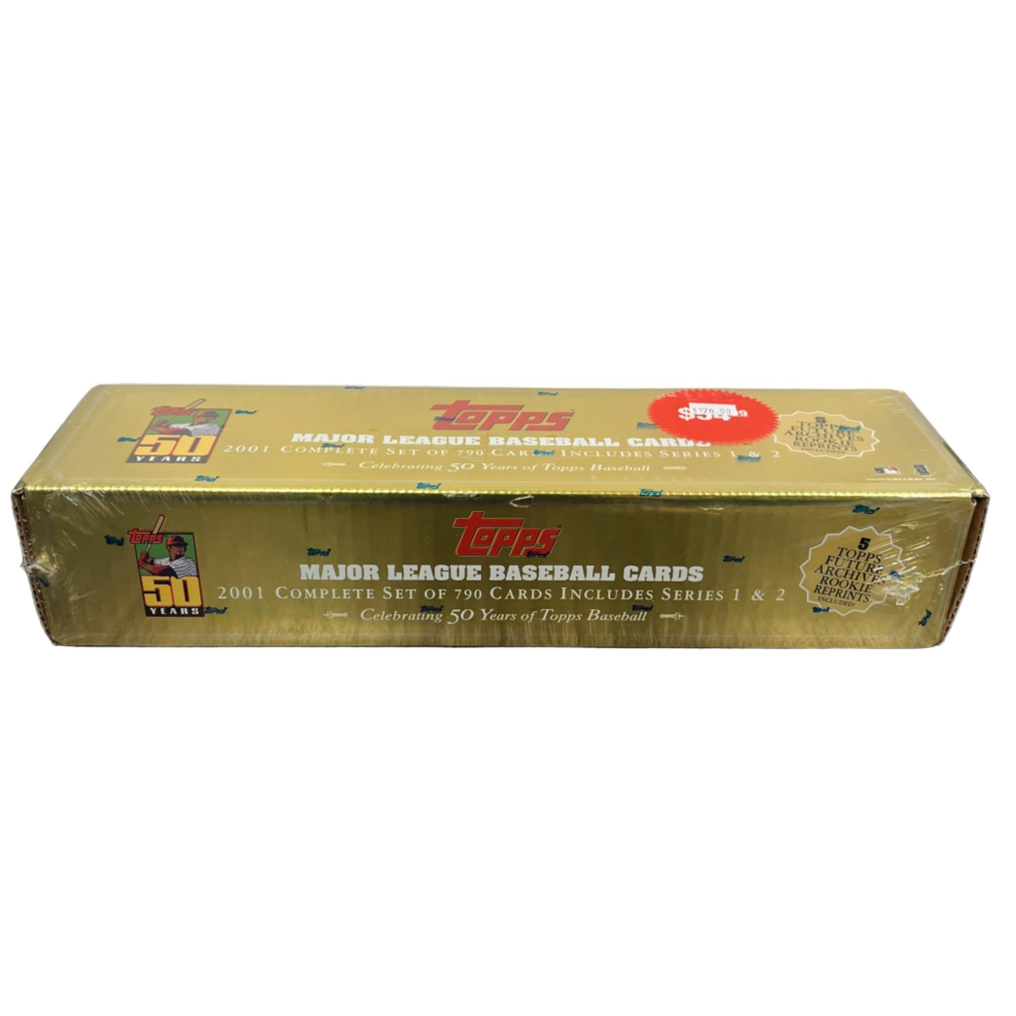 2001 Topps Complete Set Series 1 & 2 – Sealed Box