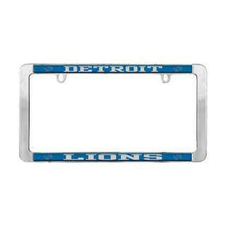 Detroit Lions License Plate Frame – Official NFL Auto Accessory