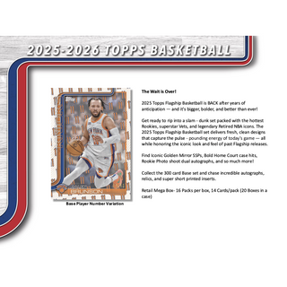 2025-26 Topps Basketball Jumbo Box