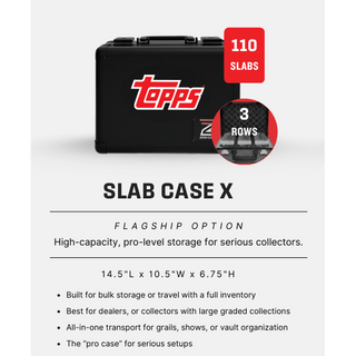 Topps x Zion Cases 3-Row Slab Case – Limited Edition