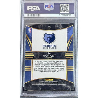 Ja Morant 2019 Panini Select #120 PSA 10