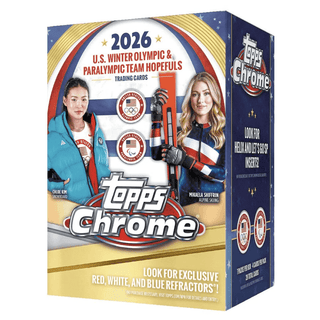 2026 Topps Chrome U.S. Olympics 7-Pack Blaster Box